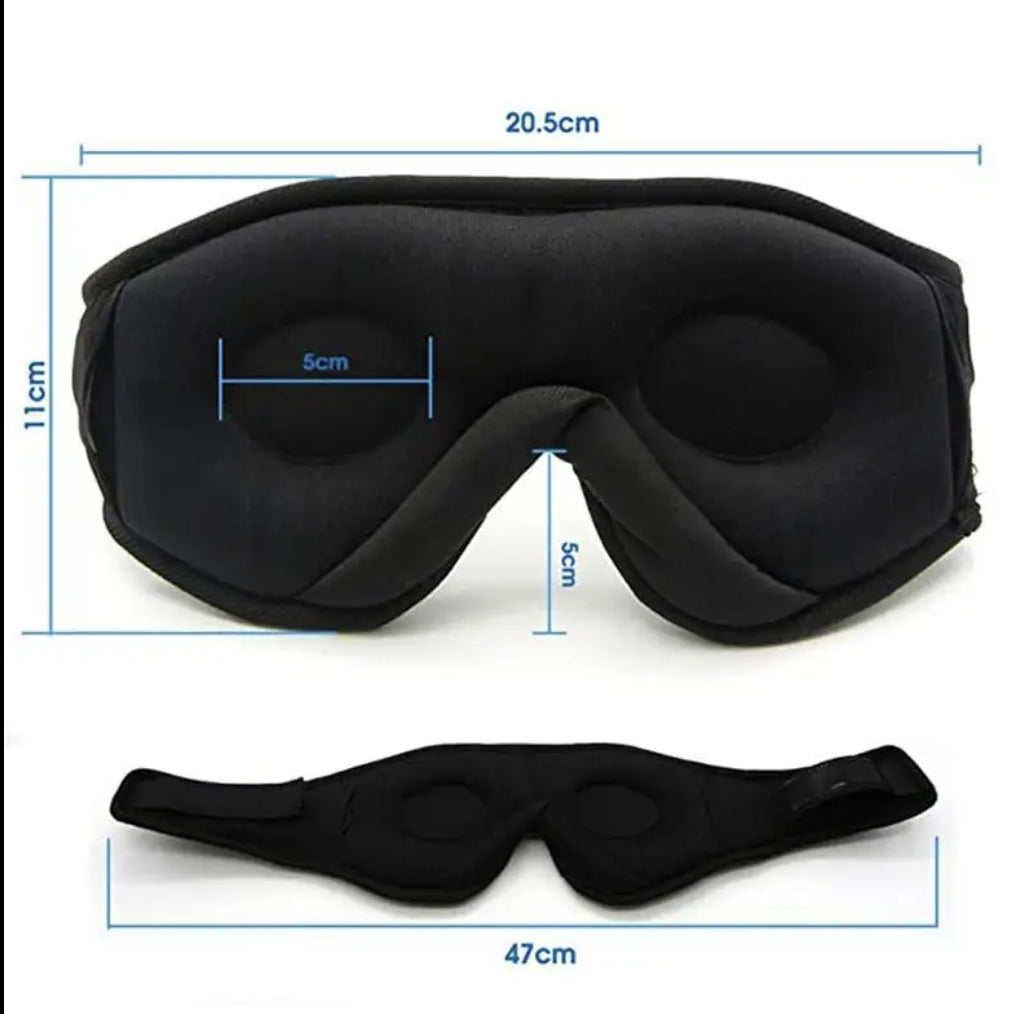SleepElia™ Wireless Bluetooth Sleep Mask Headphones